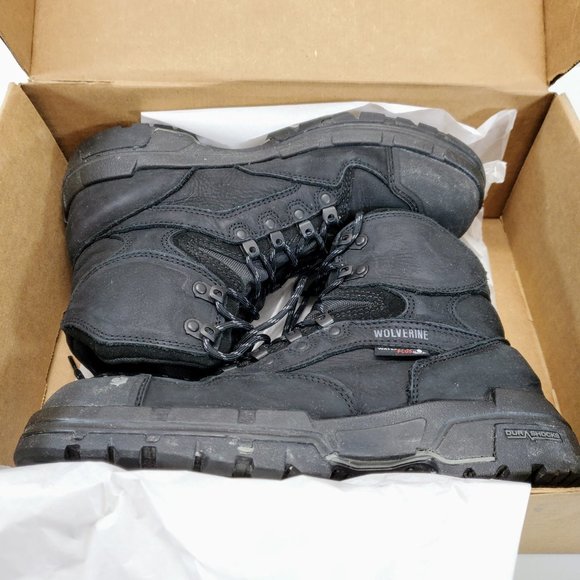 Wolverine Men's Size 10.5 Legend 6-Inch Waterproof Comp Toe Work Shoe - Picture 2 of 12